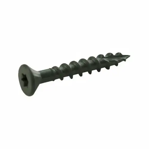 Exterior Deck Screws PrimeGuard Plus No. 8 wire X 1-1/4" L Star Bugle Head 5 lb Polymer