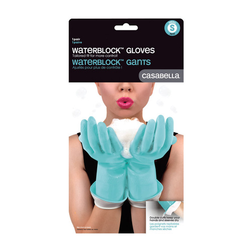 Gloves WaterBlock Unisex Indoor/Outdoor Cleaning Blue S Blue
