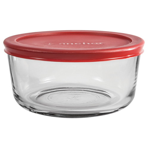 ANCHOR HOCKING 91548L11-XCP4 Food Storage Container 4 cups Clear Clear - pack of 4