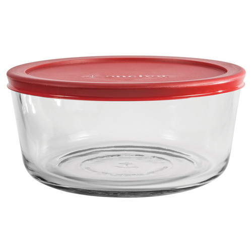 ANCHOR HOCKING 91549L11-XCP4 Food Storage Container 7 cups Clear Clear - pack of 4