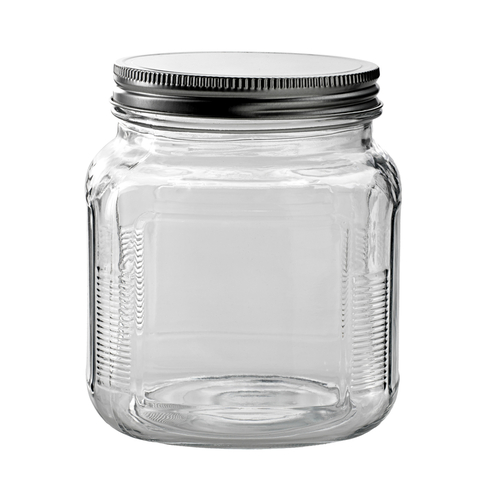 ANCHOR HOCKING 85812AHG17 Cracker Jar 32 oz Clear Clear