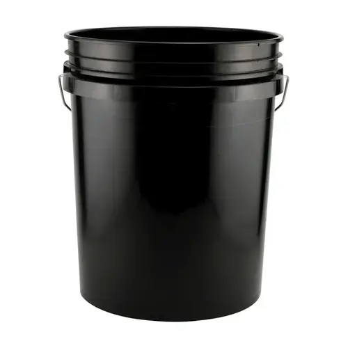 Leaktite 005G01BK120-XCP10 Paint Pail Black 5 gal Plastic Black - pack of 10
