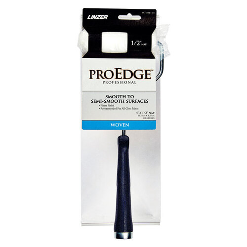 Paint Roller Frame and Cover Pro Edge 4" W Mini Threaded End