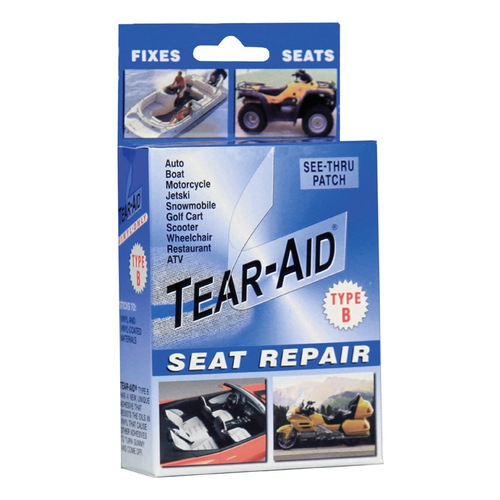 Tear-Aid D-KIT-B02-100 Seat Repair Patch Kit Patch Type B Clear