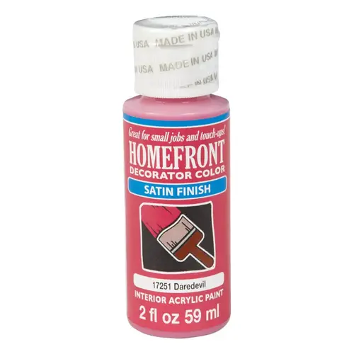 Homefront 17251-XCP3 Hobby Paint Satin Daredevil 2 oz Daredevil - pack of 3