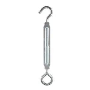 Hampton Zinc-Plated Aluminum/Steel Turnbuckle 350 lb. cap. Hampton Zinc-Plated Aluminum/Steel Turnbuckle 350 lb. cap.