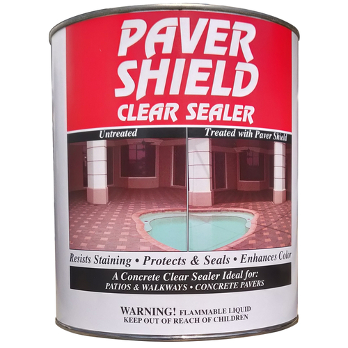 Paver Sealer Gloss Clear Solvent-Based Acrylic 1 gal Clear