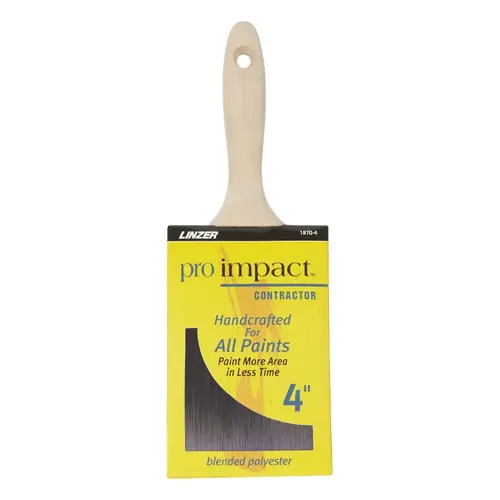 Paint Brush Pro Impact 4" Flat