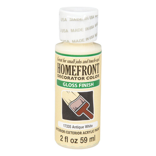 Homefront 17335-XCP3 Hobby Paint Gloss Antique White 2 oz Antique White - pack of 3