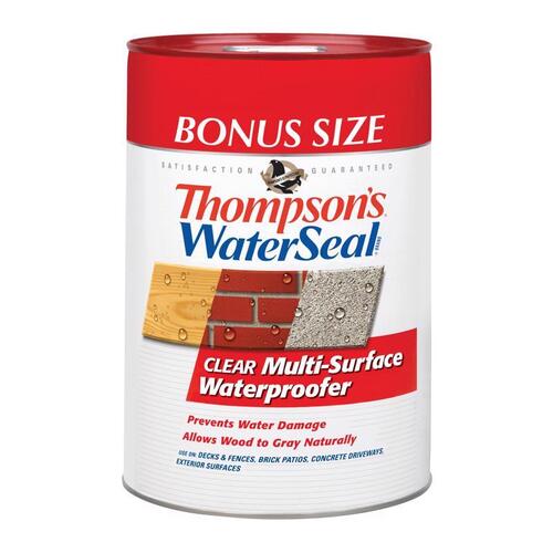 Multi-Surface Waterproofer Thompson's Waterseal Clear Clear Water-Based 6 Clear