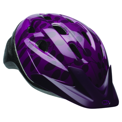 Bell Sports 7107156 Bicycle Helmet Thalia Black/Purple ABS/Polycarbonate Black/Purple