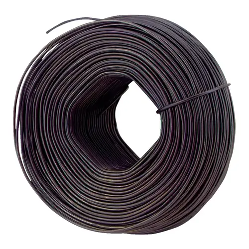 Tie Wire 0.02" D Black Annealed Steel 16 Ga. Black Annealed