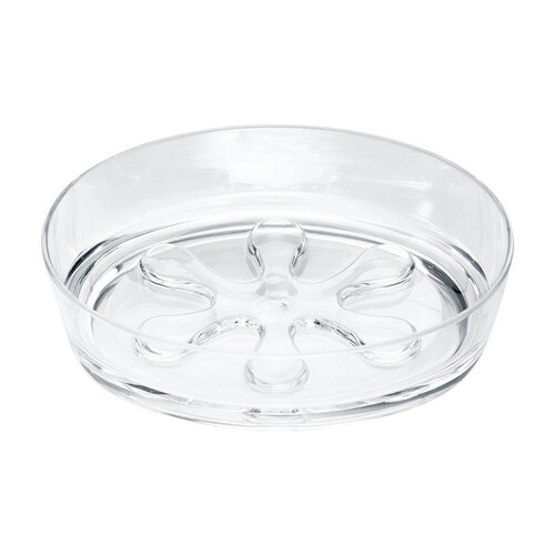 Soap Dish Eva Clear Acrylic Clear