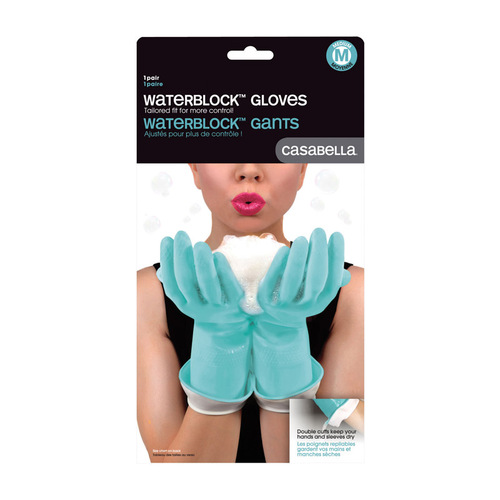 Gloves WaterBlock Unisex Indoor/Outdoor Cleaning Blue M Blue