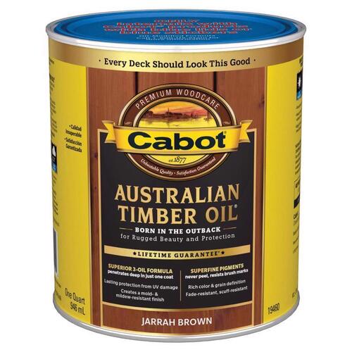 Cabot 140.0019460.005 Australian Timber Oil Low VOC Transparent Jarrah