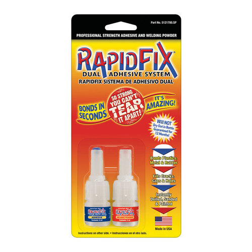Rapid Fix 5121700 Dual Adhesive High Strength White