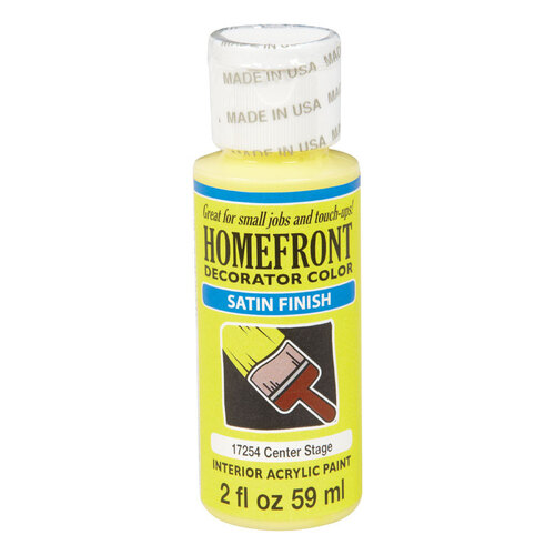 Homefront 17254-XCP3 Hobby Paint Satin Center Stage 2 oz Center Stage - pack of 3