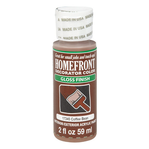 Homefront 17345-XCP3 Hobby Paint Gloss Coffee Bean 2 oz Coffee Bean - pack of 3
