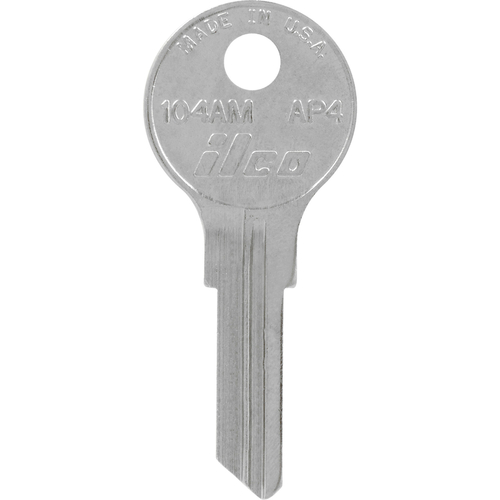 Key Blank KeyKrafter Universal House/Office 2040 AP4 Single Silver - pack of 4