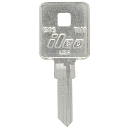 Key Blank KeyKrafter Universal House/Office 2042 TM6 (1606) Single For TriMark Locks Silver - pack of 4