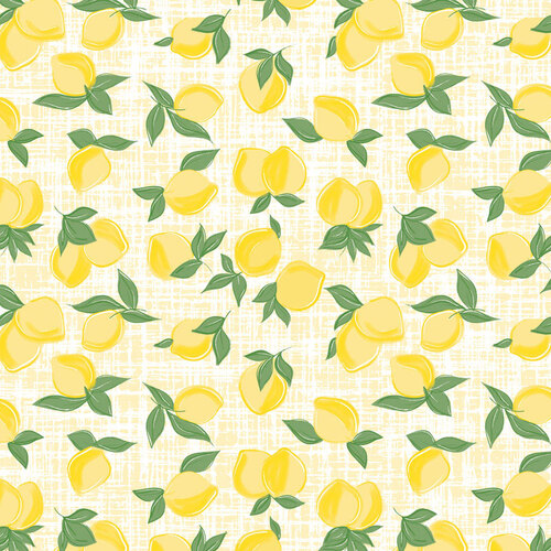 Shelf Liner Grip Prints 4 ft. L X 18" W Country Lemon Non-Adhesive Country Lemon - pack of 6
