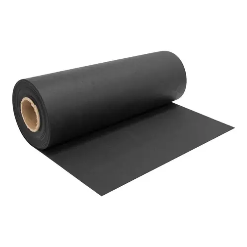 Multy Home MT4000021EA 36 In. x 35 Ft. Black Nonslip Rubber Runner