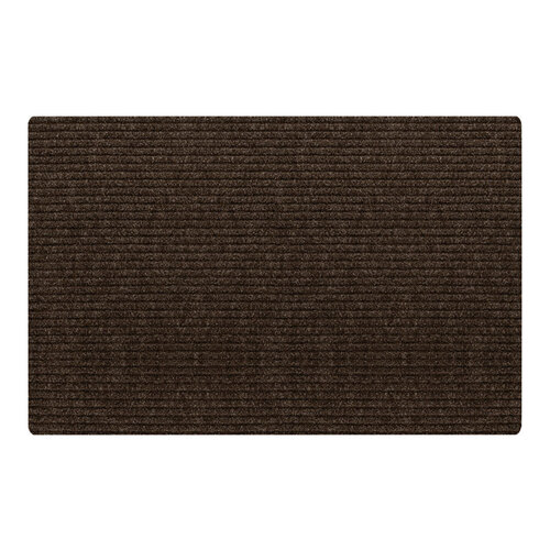 Multy Home MT1000089 Utility Mat Concord 36" L X 22" W Brown Indoor Polyester/Vinyl Nonslip Brown