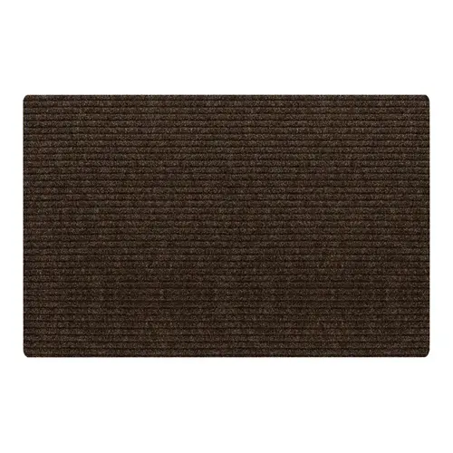 Multy Home MT1000089 Utility Mat Concord 36" L X 22" W Brown Indoor Polyester/Vinyl Nonslip Brown