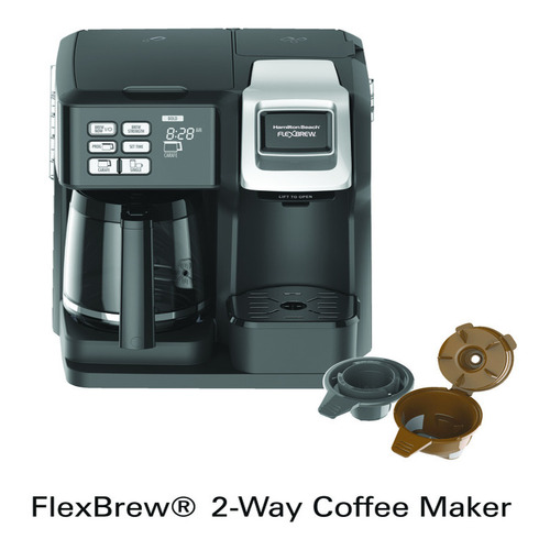 HAMILTON BEACH 49976 Coffee Maker FlexBrew 12 cups Black Black
