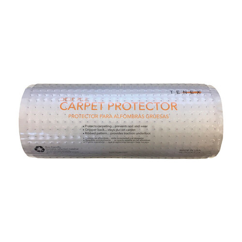 Carpet Protector 75 ft. L X 27" W Clear Nonslip Clear