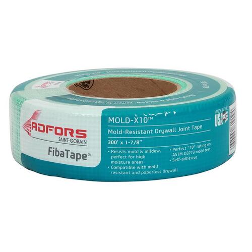 ADFORS FDW8664U Drywall Joint Tape FibaTape MoldX 10 300 ft. L X 17/