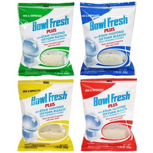 Bowl Fresh 310.24TXCP24 Toilet Deodorizer and Cleaner Clean Scent 1.76