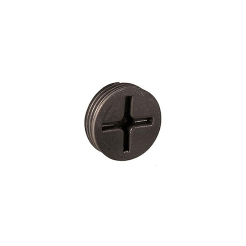 Closure Plug Hubbell Round Metal For Damp Locations and Wet Locations Bronze