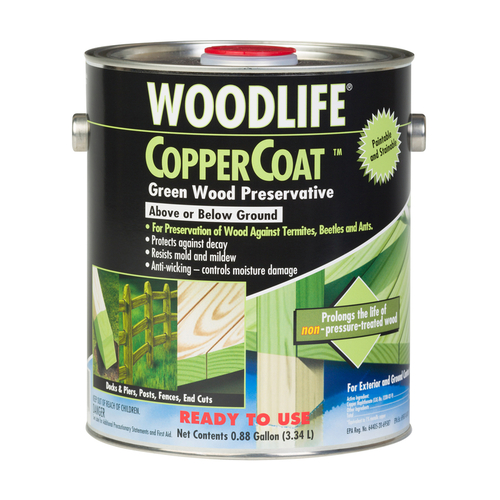 Wood Preservative Woodlife Green Water-Based 0.88 gal Green