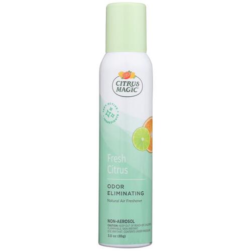 Air Freshener Spray Tropical Citrus Blend Scent 3 oz Aerosol - pack of 6