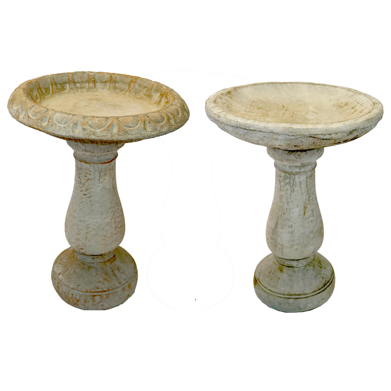 Athens Stonecasting ATHBB0421 Bird Bath Concrete 23"