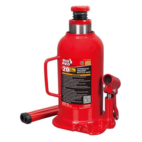 Automotive Bottle Jack Big Red Hydraulic 40000 lb Red