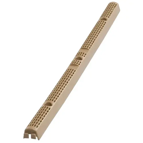 Palram 92772 Vertical Closure Strips 1-1/4" W X 24" L Plastic Beige Beige