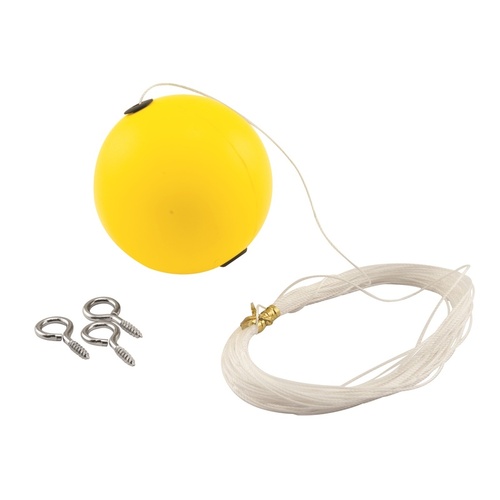 Prime-Line GD 52286 Garage Stop Ball 2-1/8" D Rubber Yellow