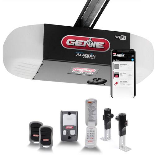 Genie 39626S Garage Door Opener QuietLift Connect 1/2 HP Belt Drive WiFi Compatible