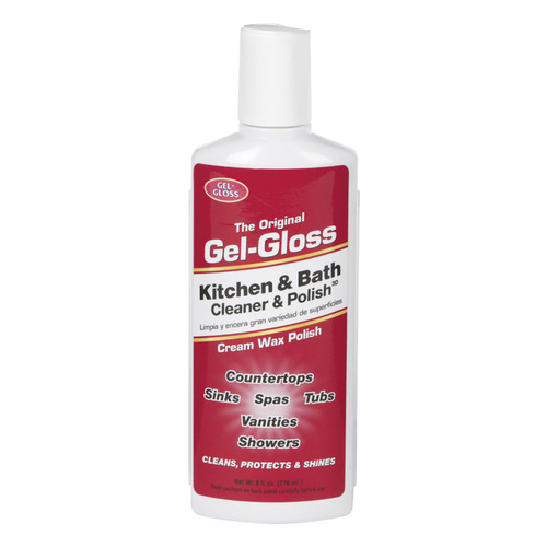 Gel-Gloss GG-8 Kitchen & Bath Cleaner & Polish No Scent 8 oz Cream