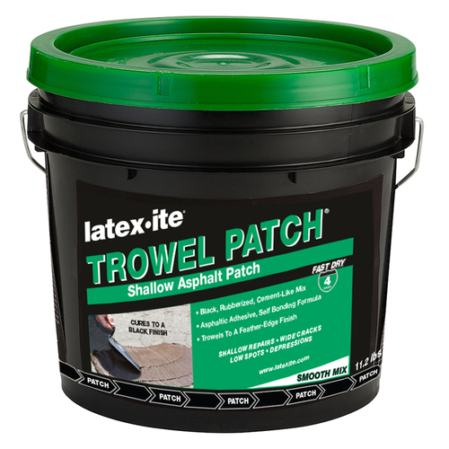 Asphalt Patch Trowel Patch Black 1 gal Black