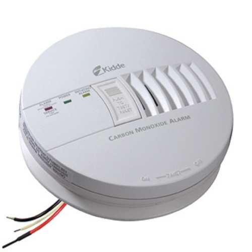 Kidde 21006406 Carbon Monoxide Detector Hard-Wired w/Battery Back-up Electrochemical