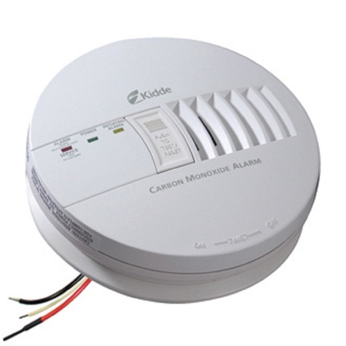 Carbon Monoxide Detector Hard-Wired w/Battery Back-up Electrochemical