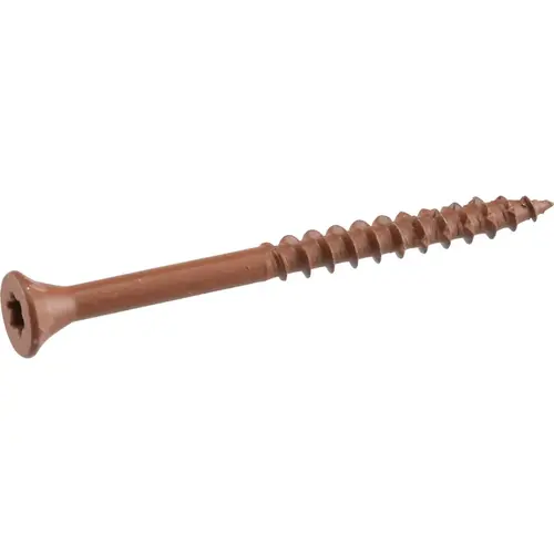 Exterior Deck Screws No. 10 X 3" L Star Flat Head 1 lb Epoxy Coated