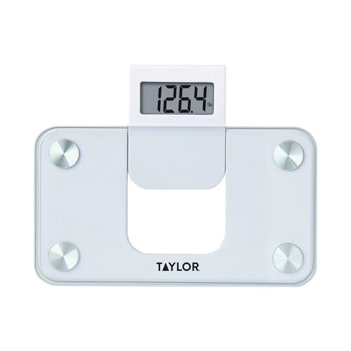 TAYLOR 708640134 Mini Bath Scale 350 lb Digital White White