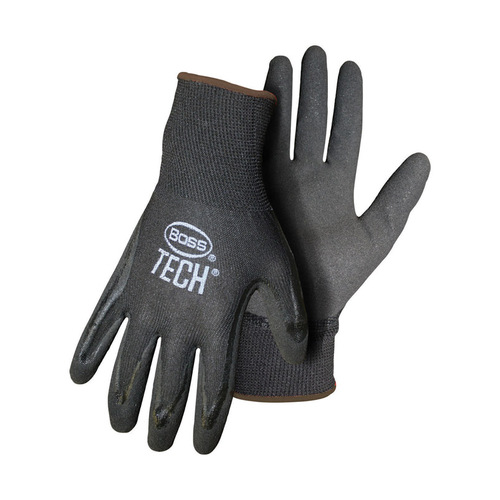 GLOVE NITRILE FOAM BLACK XLRG