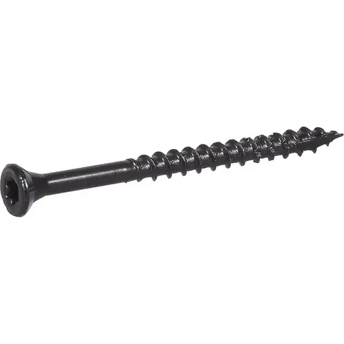 Exterior Deck Screws No. 10 X 3" L Star Flat Head 1 lb Epoxy Coated