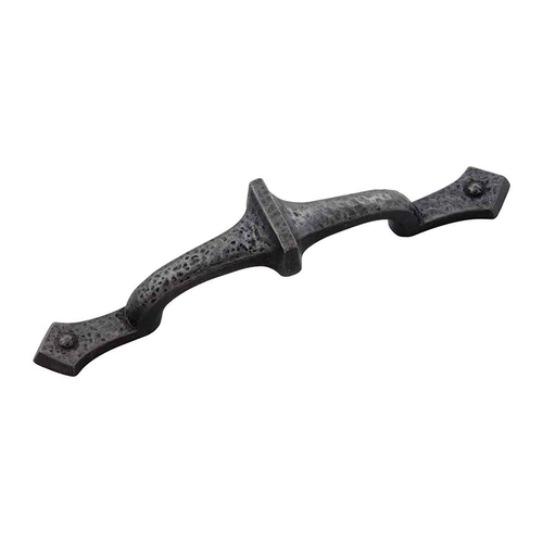 Hickory Hardware P3000-RI Maniglia Rustica In Ferro Per Mobili E Cassetti, Interasse 96mm, Finitura Opaca - 4