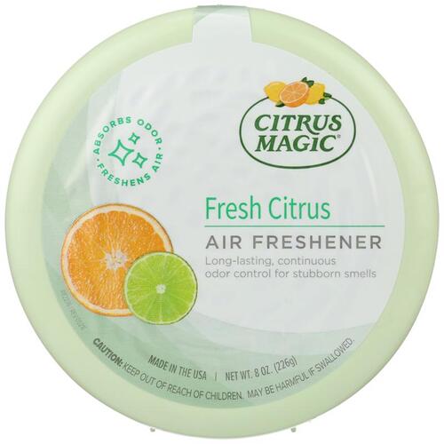 Citrus Magic 616471279-6PK-XCP6 Air Freshener Fresh Citrus Scent 8 oz Solid - pack of 6